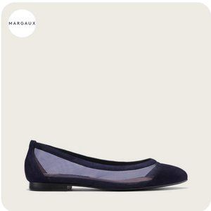 Margaux The Pointe - Marine Mesh, Size 39.5 (US 9)